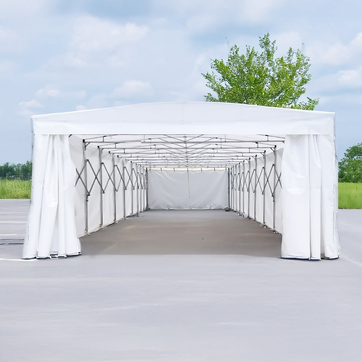 DOMEDEPOT テント倉庫 キャスター 移動式