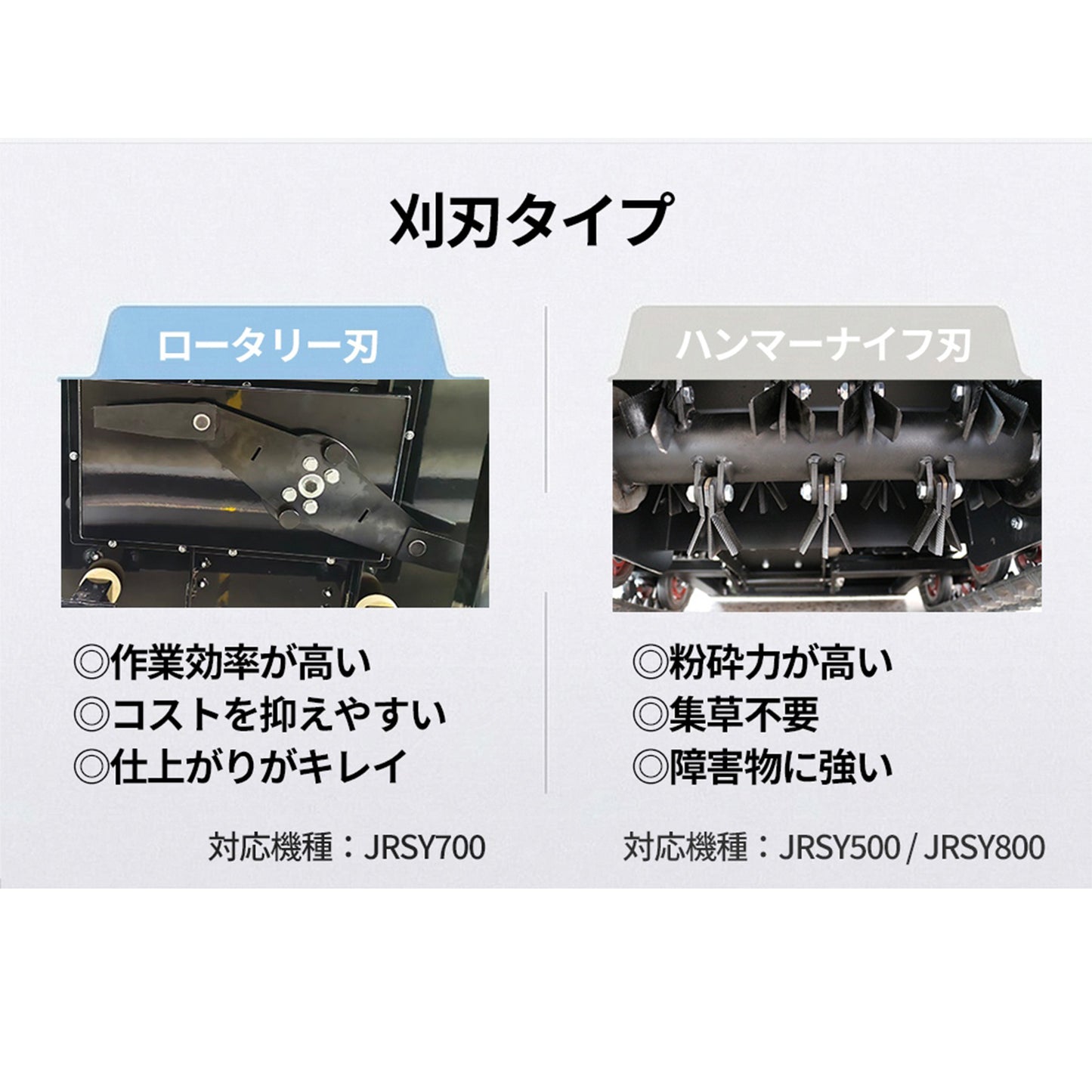 カルゾー JRSY700 ラジコン草刈機