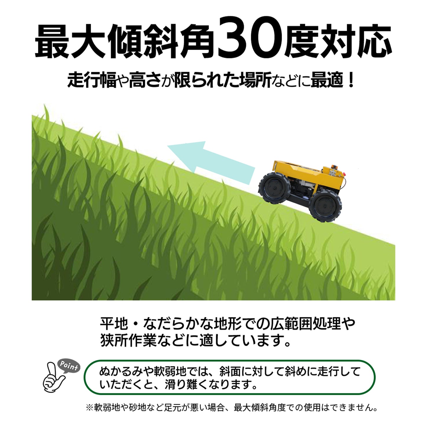 カルゾー LM550 ラジコン草刈機